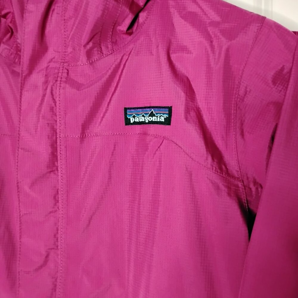 Patagonia Women's Pink H2No Long Sleeve Outdoors Zip Windbreaker Jacket Size S - Picture 4 of 6